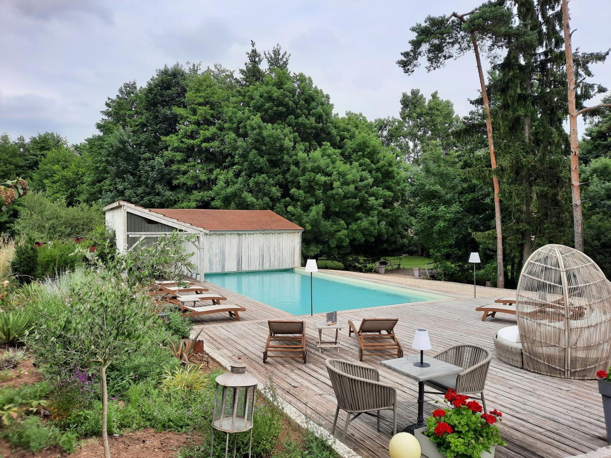 Hotel Charme Au Fil De L'Eau Vendieres Esterno foto